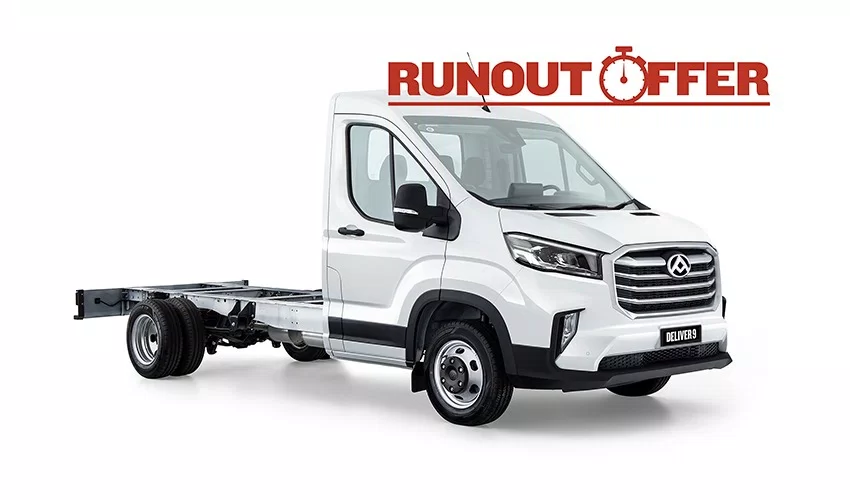 Deliver 9 Cab Chassis LWB Auto