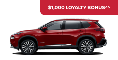 AVAILABLE ON X-TRAIL e-POWER MODELS